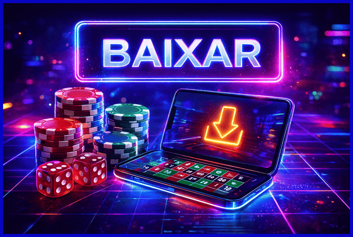 Imagem promovendo o app oficial da 622BET para mobile